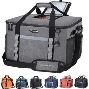 Collapsible Soft Sided Cooler - 75 Cans Extra Large Lunch Cooler Bag